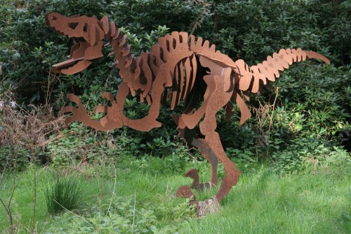 Lot 340 - Wilfred Pritchard (b.1970)
'VELOCIRAPTOR'
Corten steel