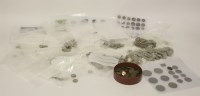 Lot 1084 - A collection of predominately British coins to include; halfcrowns
