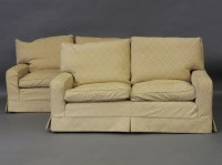 Lot 1681 - A Pair of Multiyork upholstered two seater sofas