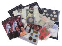 Lot 1055 - A collection of mixed coins