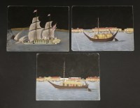 Lot 217 - Indian School: mica paintings