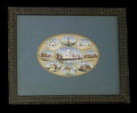 Lot 236 - Indian School: painting on ivory