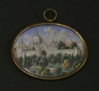 Lot 239 - An oval miniature on ivory
