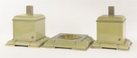 Lot 215 - A pair of Art Deco-style lamp bases