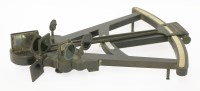 Lot 186 - An ebony octant