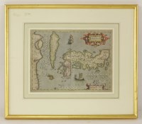 Lot 6 - Jodocus Hondius
Japonia
17th century hand coloured map