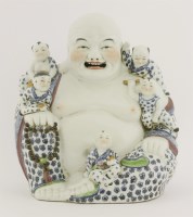 Lot 93 - A doucai Buddha