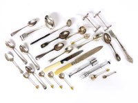 Lot 1230 - A set of six old English teaspoons
