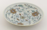 Lot 71 - A doucai saucer