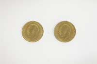 Lot 26 - A George V gold half sovereign