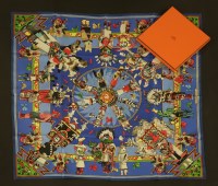 Lot 1064 - An Hermès silk scarf