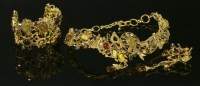 Lot 1019 - A vintage Christian Lacroix openwork collar