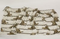 Lot 315 - A pair of printed curtains