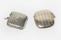 Lot 90 - Two silver vestas