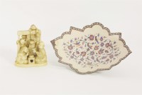 Lot 149 - A late 19th century ivory Okimono figural group