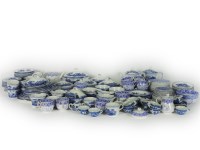 Lot 471 - An extensive set of blue and white 'Humprey's Clock' pattern childs tea and dinner wares