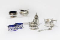 Lot 88 - A collection of condiments