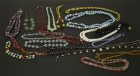 Lot 1569 - Assorted Art Deco bead necklaces