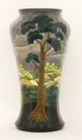 Lot 642 - A Moorcroft pottery 'After The Storm' vase
