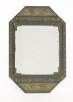 Lot 251 - A wall mirror