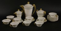 Lot 236 - A Limoges teaset