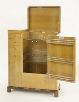 Lot 312 - An oak drinks cabinet