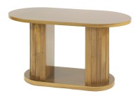 Lot 346 - A walnut coffee table