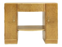 Lot 349 - An Art Deco maple serving table