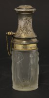 Lot 327 - A Lalique moulded glass atomiser