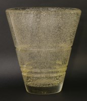 Lot 330 - A Daum glass vase