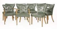 Lot 259 - A set of eight Heal's chairs