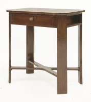 Lot 178 - A Glasgow School mahogany side table