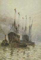 Lot 364 - Frank William Scarborough (c.1860-1939)
'LOWER POOL
