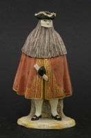Lot 52 - A Cozzi Italian porcelain figure of masked bearded man