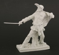 Lot 58 - A Komodie figure
