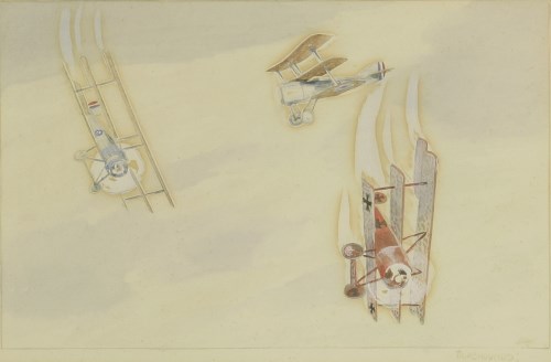 Lot 345 - William Earl Johns (1893-1968)
'TRIPEHOUNDS'
Indistinctly signed and inscribed l.r.