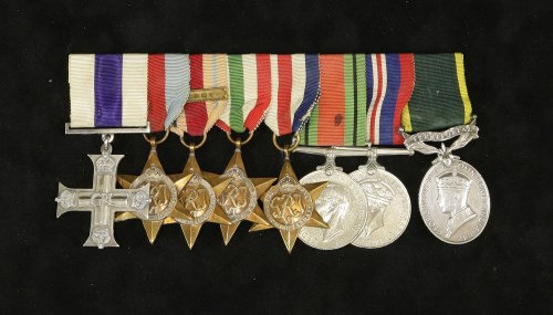Lot 96 - An important World War Two Arnhem Military Cross group of seven
