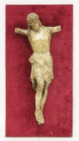 Lot 203 - An alabaster corpus