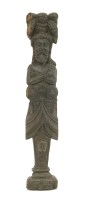 Lot 209 - An oak caryatid