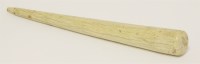 Lot 224 - A whalebone fid