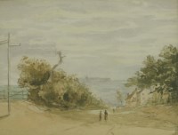 Lot 333 - Thomas Churchyard (1798-1865)
'DUNWICH'
Watercolour over pencil
9.5 x 12cm