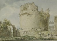 Lot 308 - Circle of Paul Sandby (1731-1809)
THE MAUSOLEUM OF CAECILIA METELLA