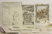 Lot 263 - WW1 WAR POSTER: US Troops: Food Economy; St. Clements press