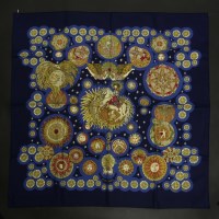 Lot 1455 - An Hermès silk scarf