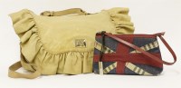 Lot 1120 - A Bracher Emden crystal 'baby breast' handbag