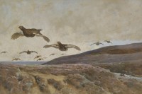 Lot 317 - Arthur Wardle (1864-1949)
'DRIVEN GROUSE'
Signed l.r.