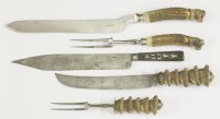Lot 43 - A pair of Victorian carvers