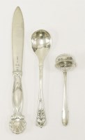 Lot 45 - A small collection of Georg Jensen silver
