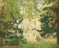 Lot 276 - Sir William Rothenstein (1872-1945)
'ST SEINE L'ABBAYE