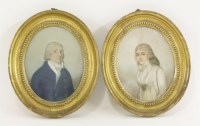 Lot 304 - Circle of John Raphael Smith (1751-1812)
PORTRAIT OF RICHARD DOBSON